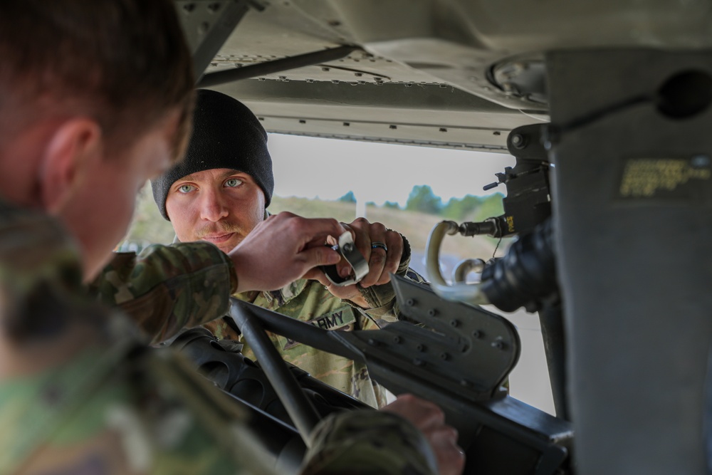 Armament, Electrical, Avionic Systems Repairers Prepare Apache's for Gunnery