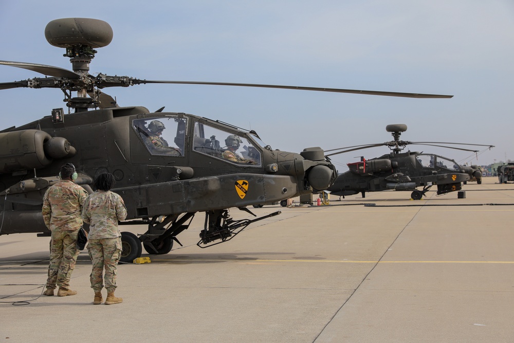 Armament, Electrical, Avionic Systems Repairers Prepare Apache's for Gunnery