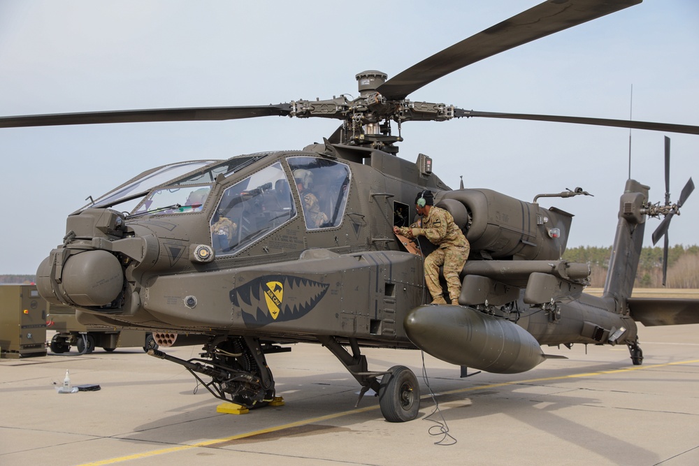 Armament, Electrical, Avionic Systems Repairers Prepare Apache's for Gunnery