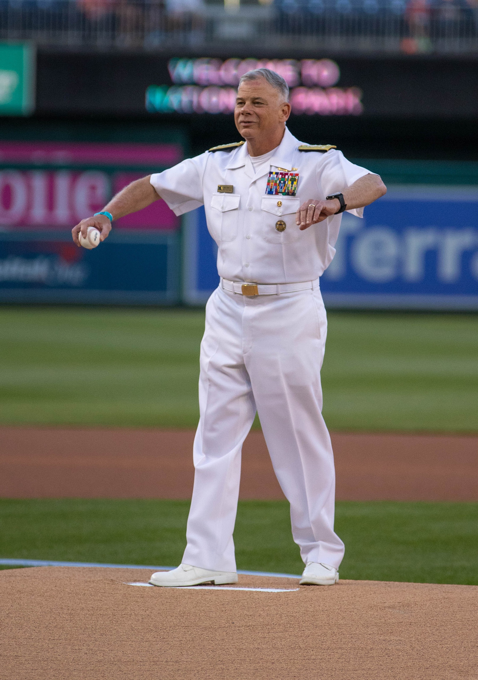 DVIDS - Images - Navy Day at Nationals Park [Image 1 of 12]