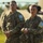 U.S. Army National Guard Sgt. Matthew Fiore, left, and Spc. Keenan Baxter, right,