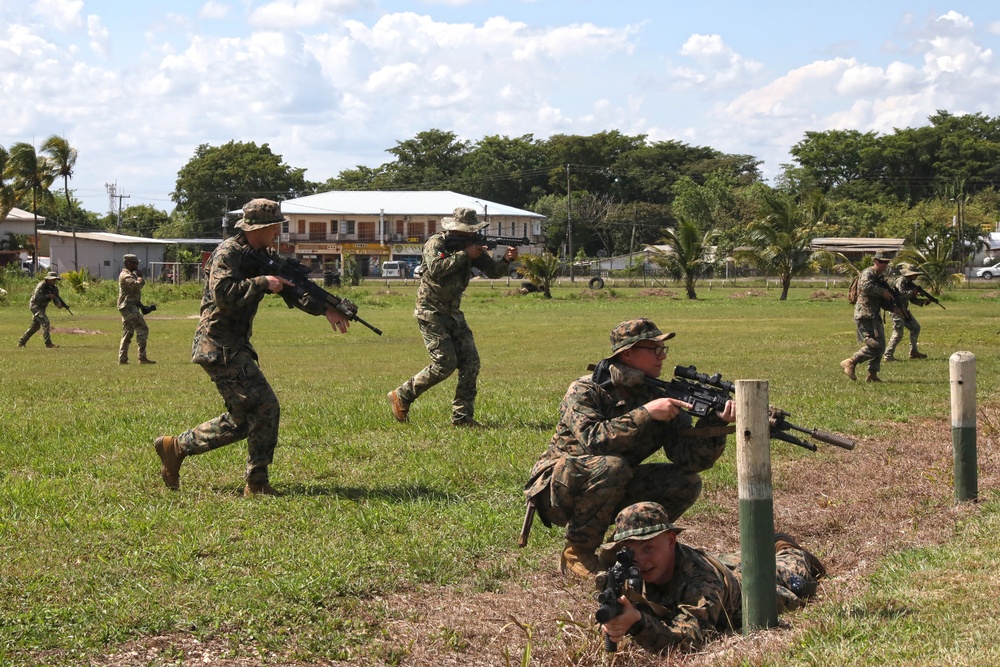 Multinational Forces Train at Belizean Police Training Academy for TRADEWINDS22