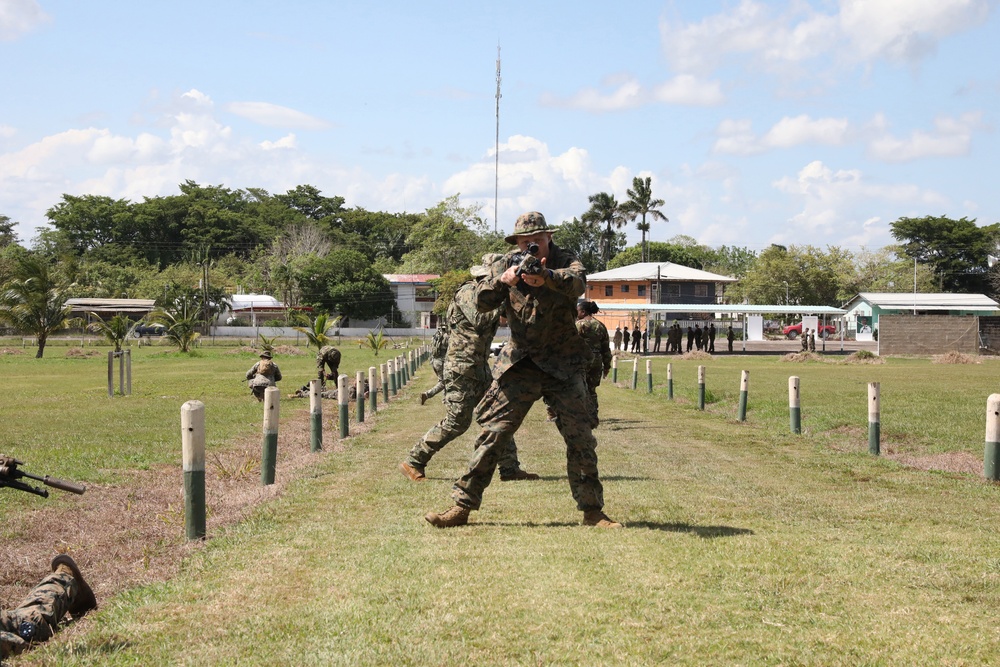 Multinational Forces Train at Belizean Police Training Academy for TRADEWINDS22