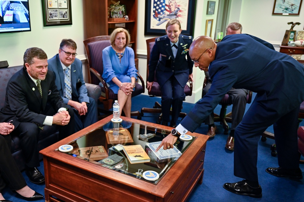 CSAF Brown presents 2020 Koren Kolligian Jr. Trophy