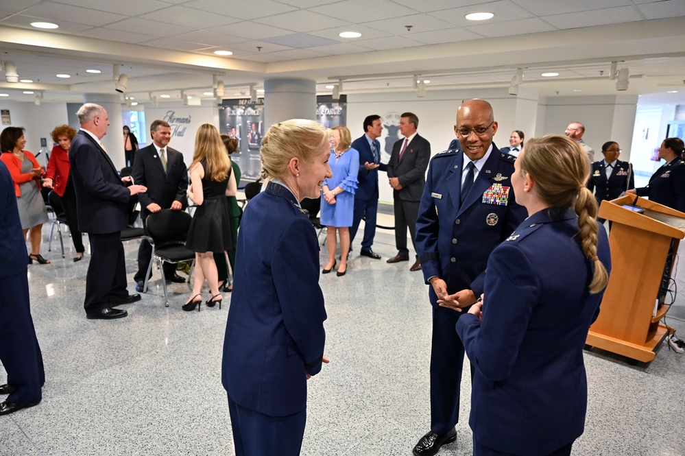 CSAF Brown presents 2020 Koren Kolligian Jr. Trophy