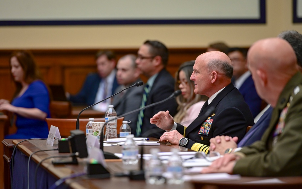 CNO Gilday Delivers Testimony at a House Armed Services Committee Hearing CNO Gilday Delivers Testimony at a House Armed Services Committee Hearing
