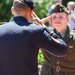 First salute