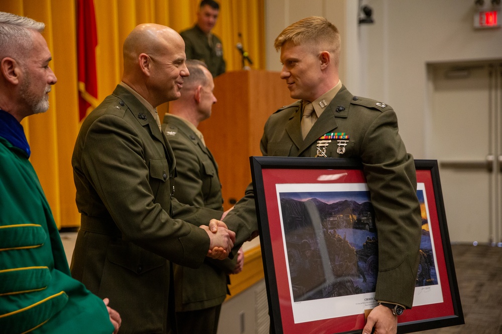 Expeditionary Warfare School Graduation