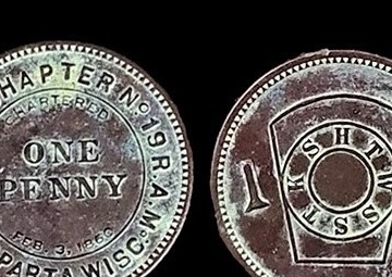 Fort McCoy ArtiFACT — Masonic coin