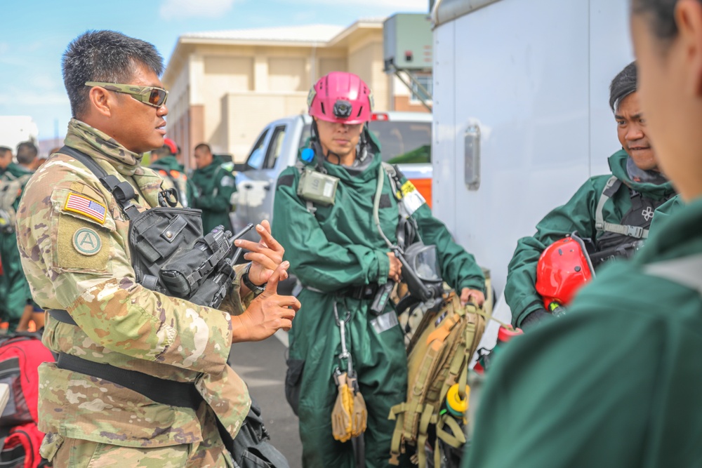 Hawaii National Guard CERFP Exercise 2022