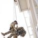 Special Forces Operators rappel in Colorado