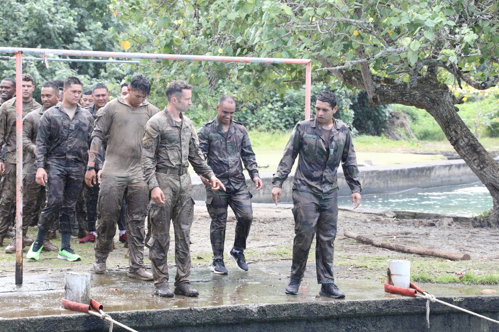 U.S. Army and French Soldiers Participate in Marara 22