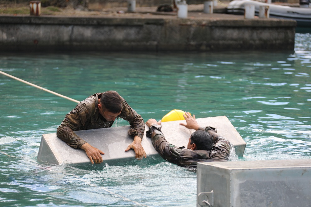 U.S. Army and French Soldiers Participate in Marara 22