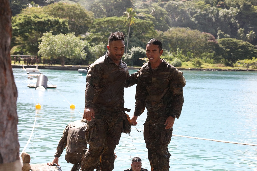 U.S. Army and French Soldiers Participate in Marara 22