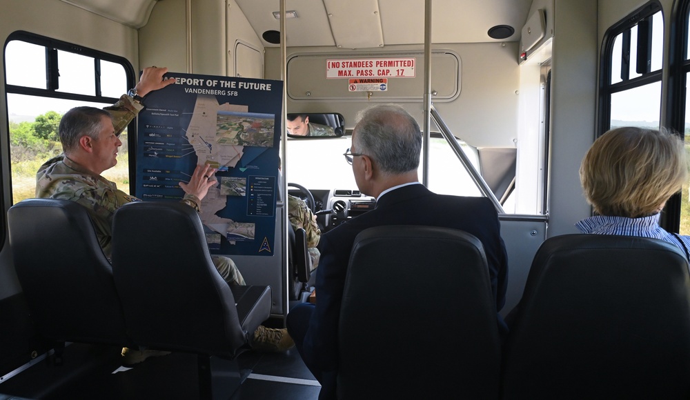 Mark Kennedy Visits Vandenberg