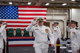 USS Green Bay holds change-of-command ceremony