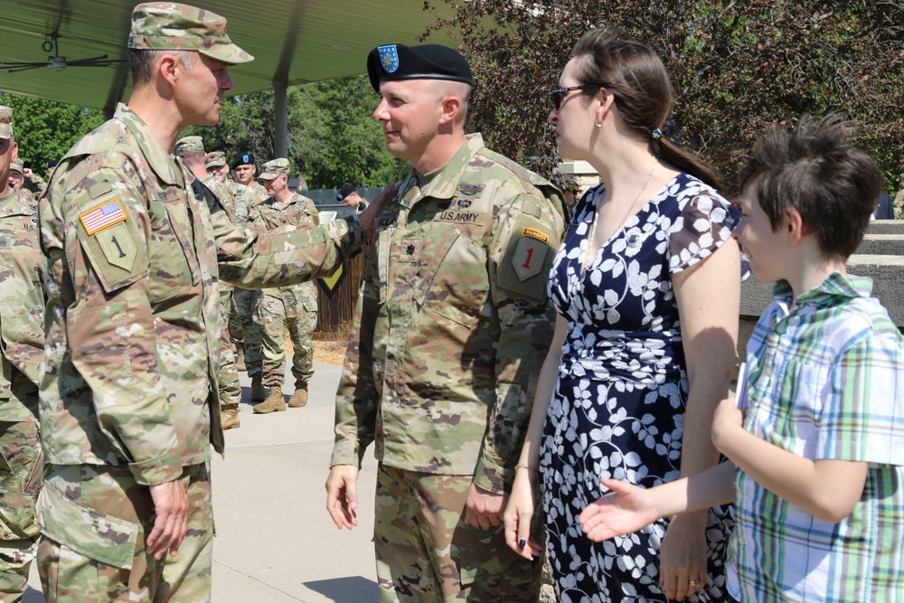 1-18 Infantry Regiment Change of Command