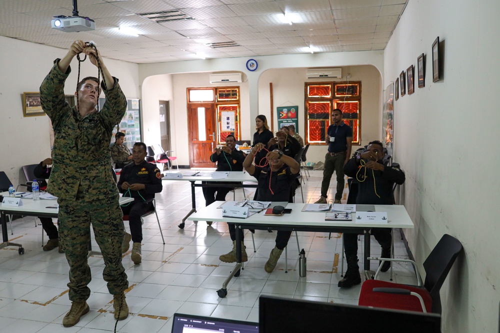 Timor-Leste Humanitarian Mine Action Program Classroom Training