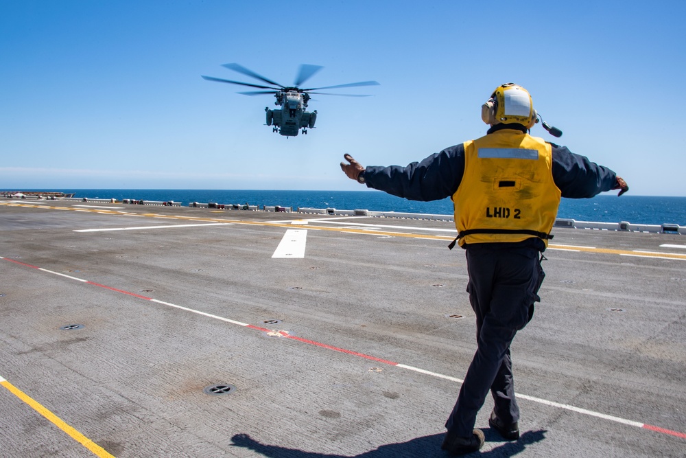 USS Essex Flight Operations