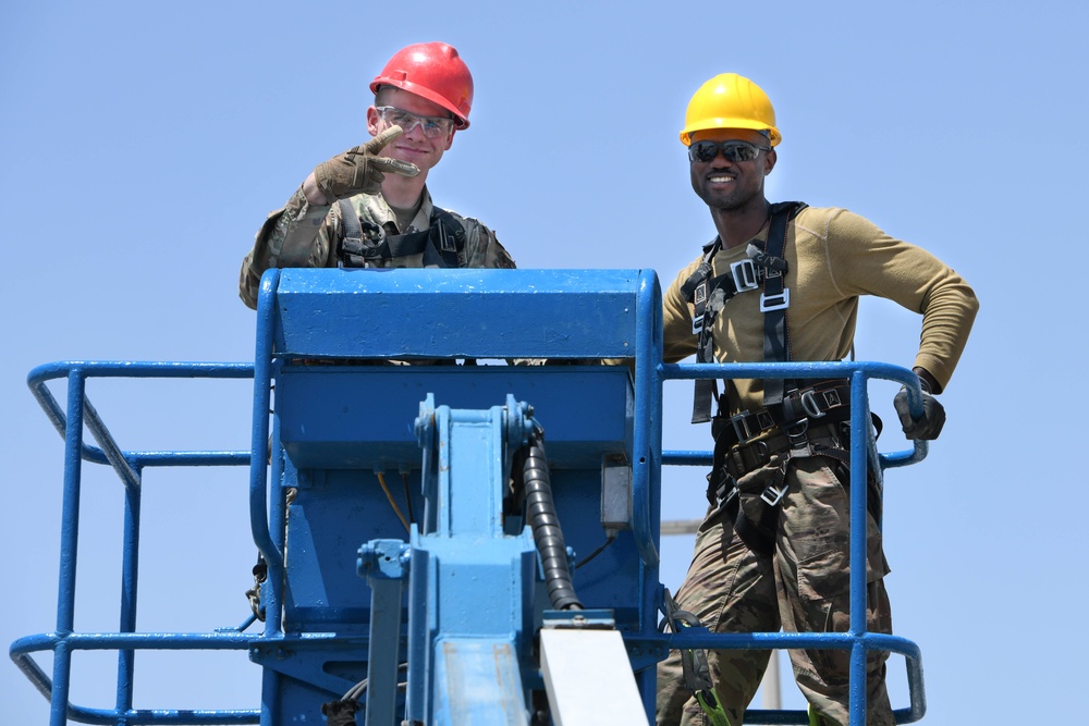 Airmen at Work: Structures Specialists
