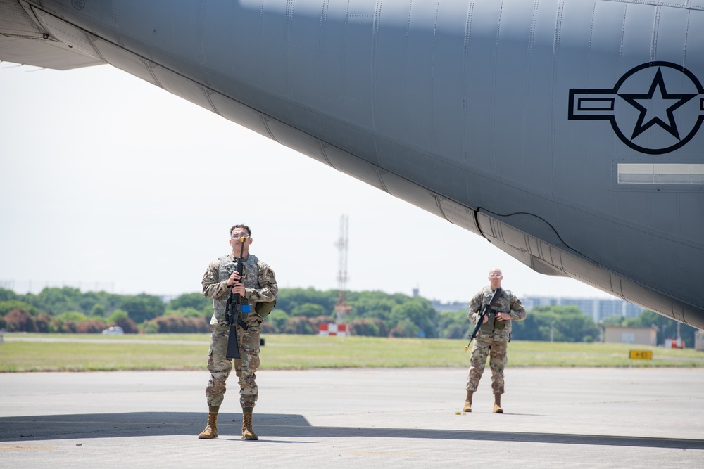 Fly-away security training keeps Airmen vigilant, aircraft safe