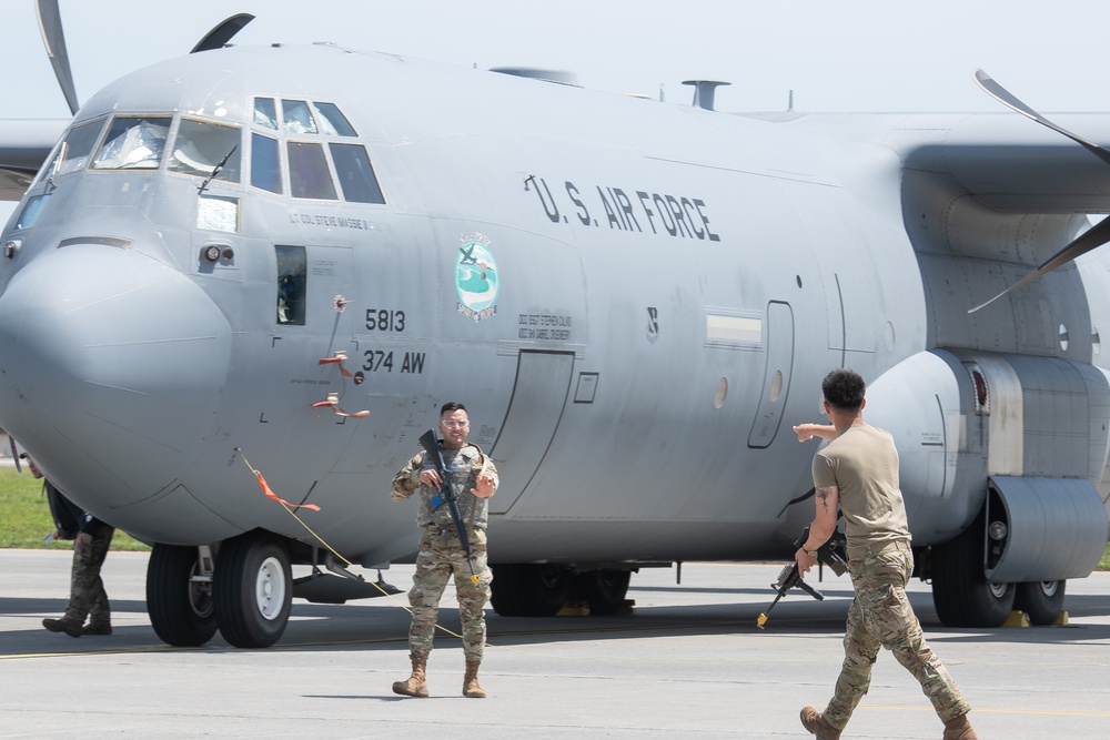 Fly-away security training keeps Airmen vigilant, aircraft safe