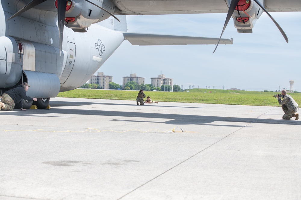 Fly-away security training keeps Airmen vigilant, aircraft safe