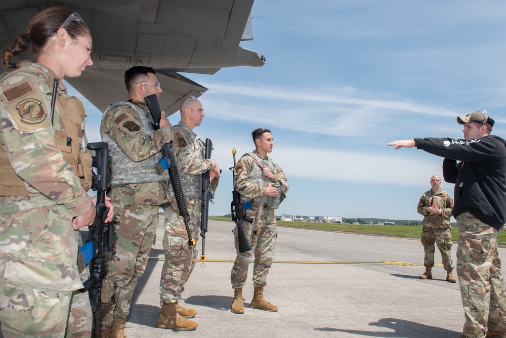 Fly-away security training keeps Airmen vigilant, aircraft safe