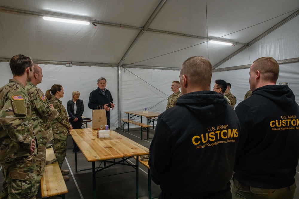 U.S. Sen. Steve Daines visits MK Air Base