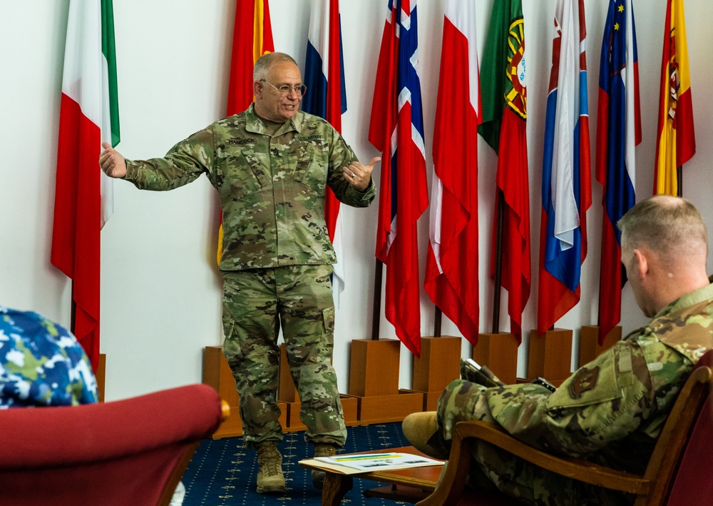 NATO Senior Enlisted Advisors visit MK Air Base