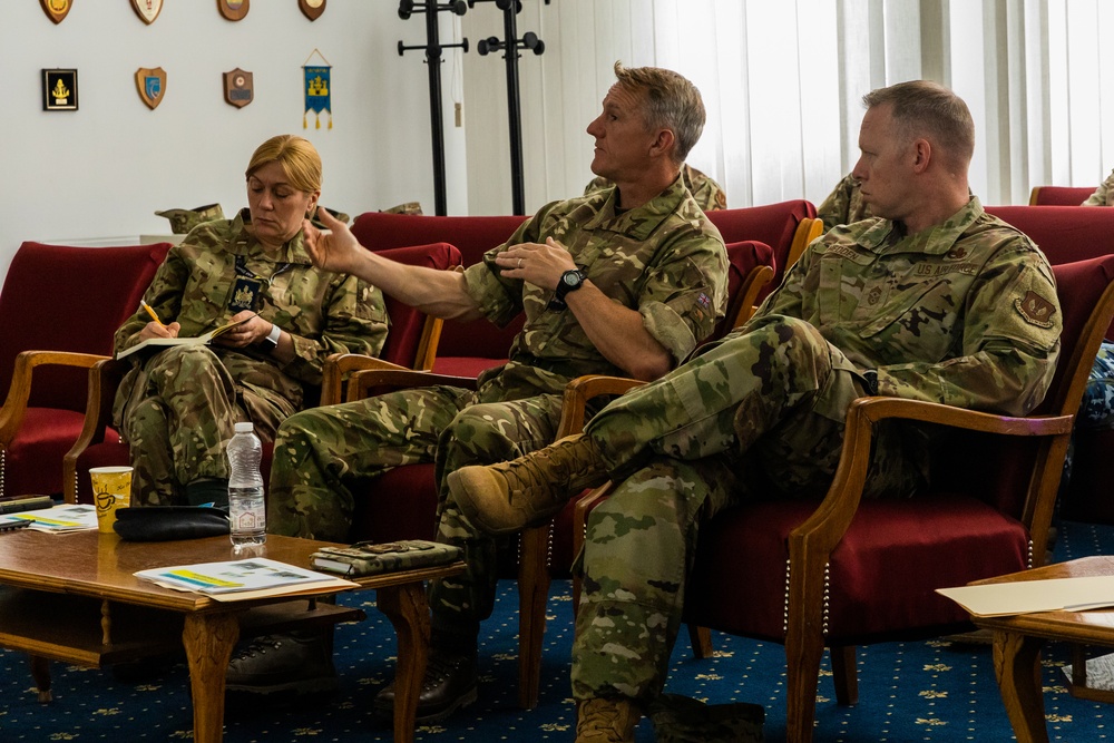 NATO Senior Enlisted Advisors visit MK Air Base