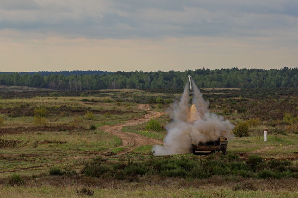 588th Brigade Engineer Battalion Conducts Mine Clearing Line Charge Training