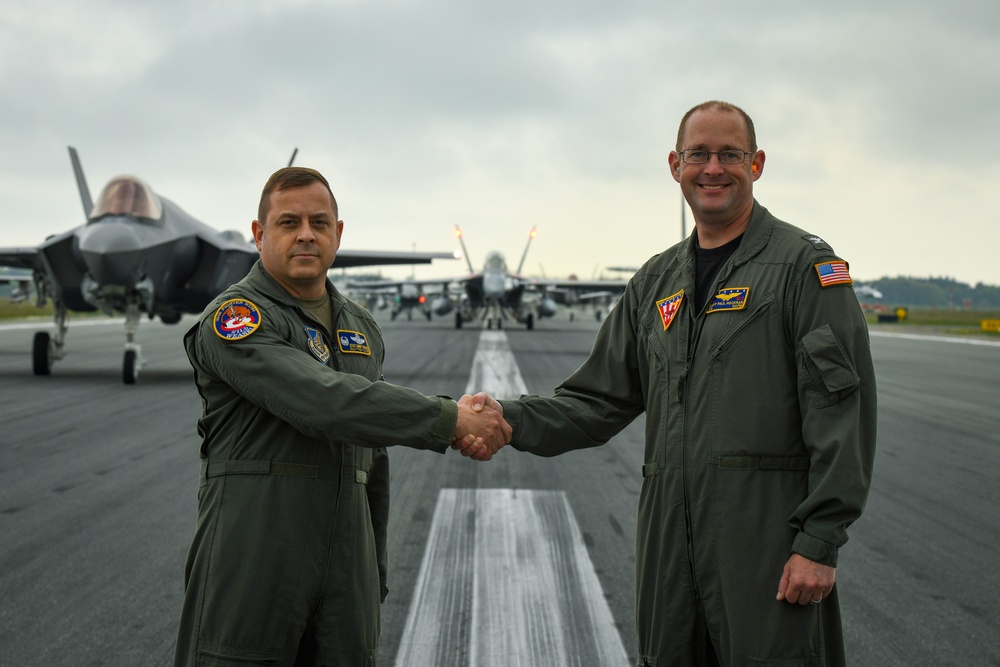 NAF Misawa, 35th FW, and JASDF Participate in “Elephant Walk” at Misawa Air Base