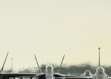 NAF Misawa, 35th FW, and JASDF Participate in “Elephant Walk” at Misawa Air Base