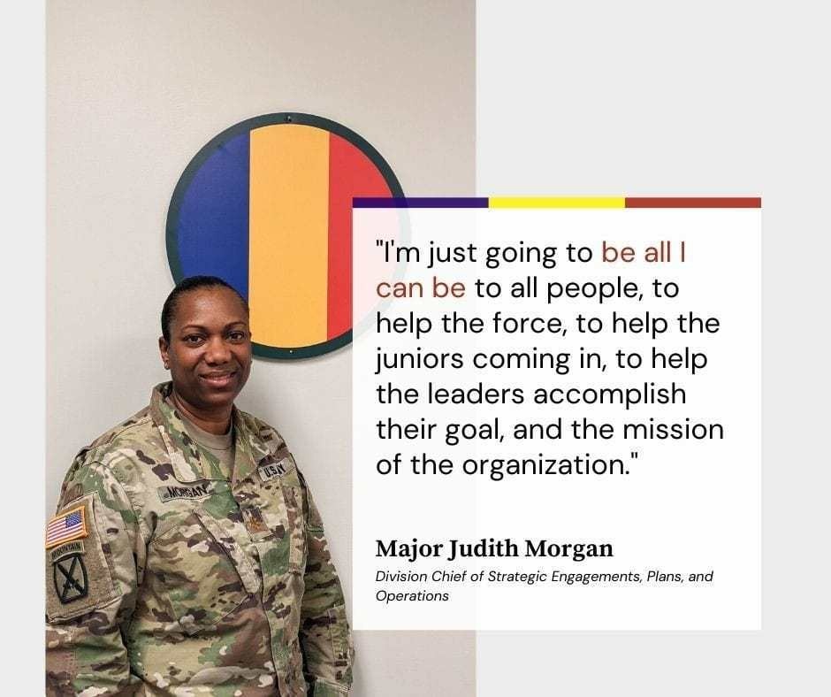 Faces of TRADOC: Maj. Judith Morgan