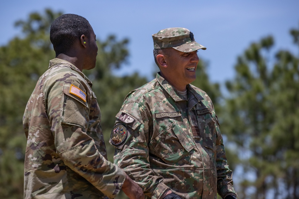 Alabama-Romanian CBRN Soldiers build trust, interoperability, combat readiness