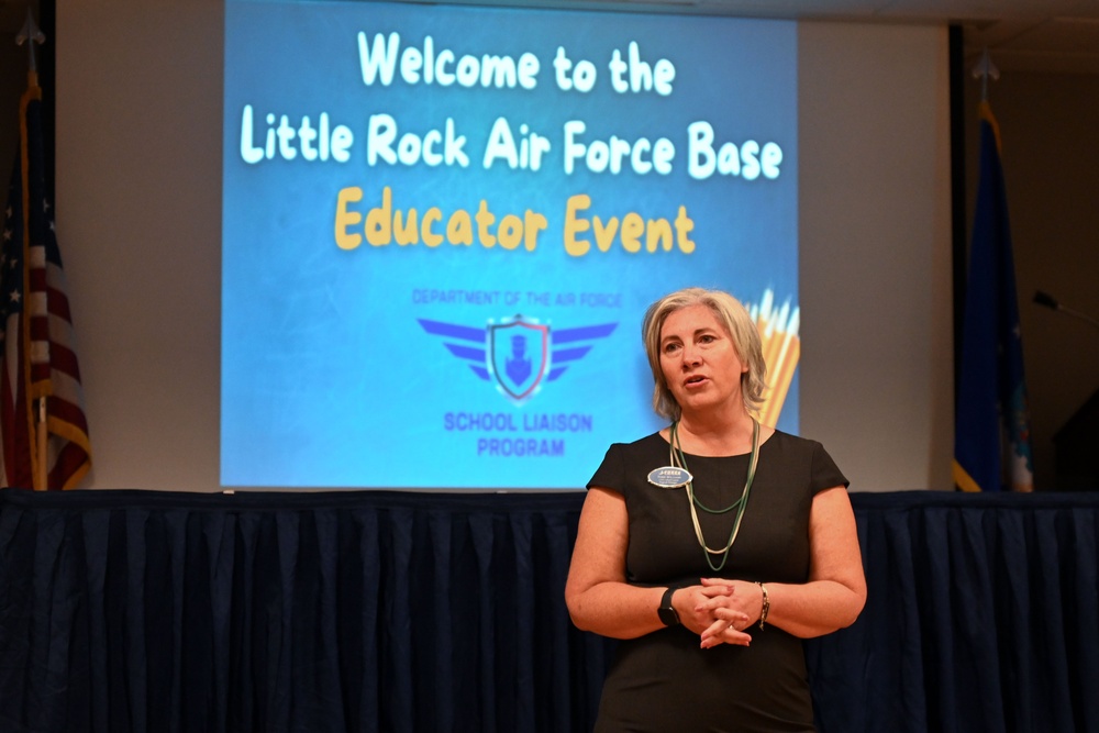 LRAFB hosts local educators to increase awareness, build relationships