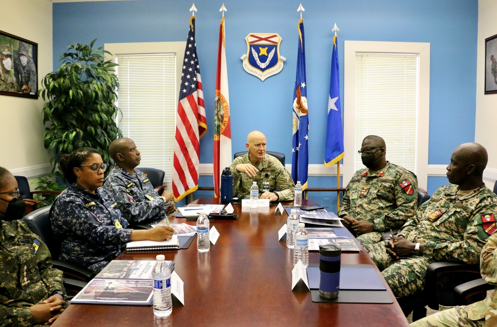 Florida National Guard hosts Key Leader Engagement for State Partnership Program