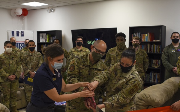 Doesn’t matter where, the USO is there