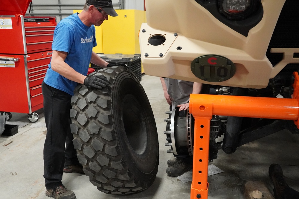 Lining Up A Tire