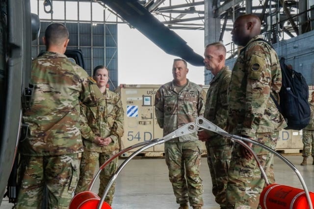 FORSCOM CSM Sims Visits 3rd CAB