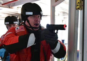 Exercise tests Coast Guard, law enforcement, and medical personnel in Straits of Mackinac