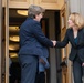 Deputy Secretary of Defense Kathleen H. Hicks and Swiss Defense Minister Viola Amherd hold a meeting at the Pentagon