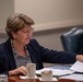 Deputy Secretary of Defense Kathleen H. Hicks and Swiss Defense Minister Viola Amherd hold a meeting at the Pentagon