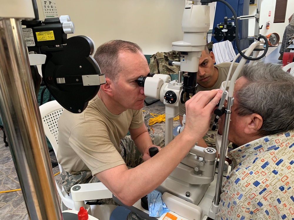 Optometry support with the Innovative Readiness Team