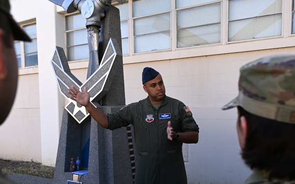 The 517th Training Group hosts operational leaders