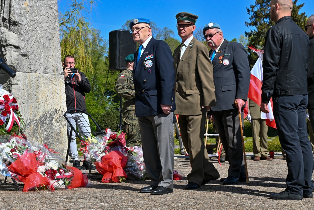 U.S. Forces Join Polish Allies for Victory Day Rememberance