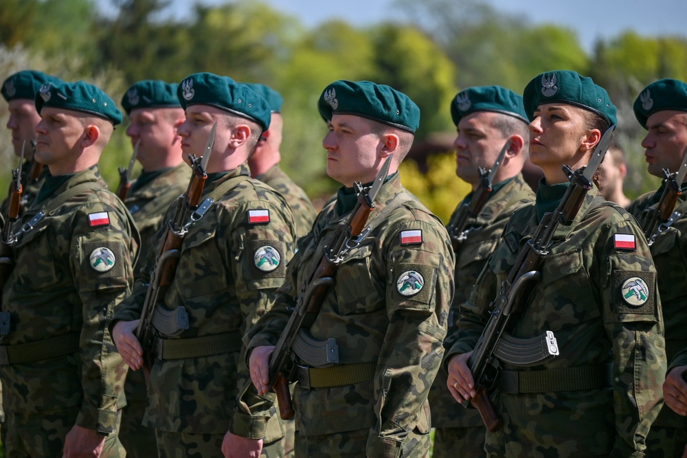 U.S. Forces Join Polish Allies for Victory Day Rememberance