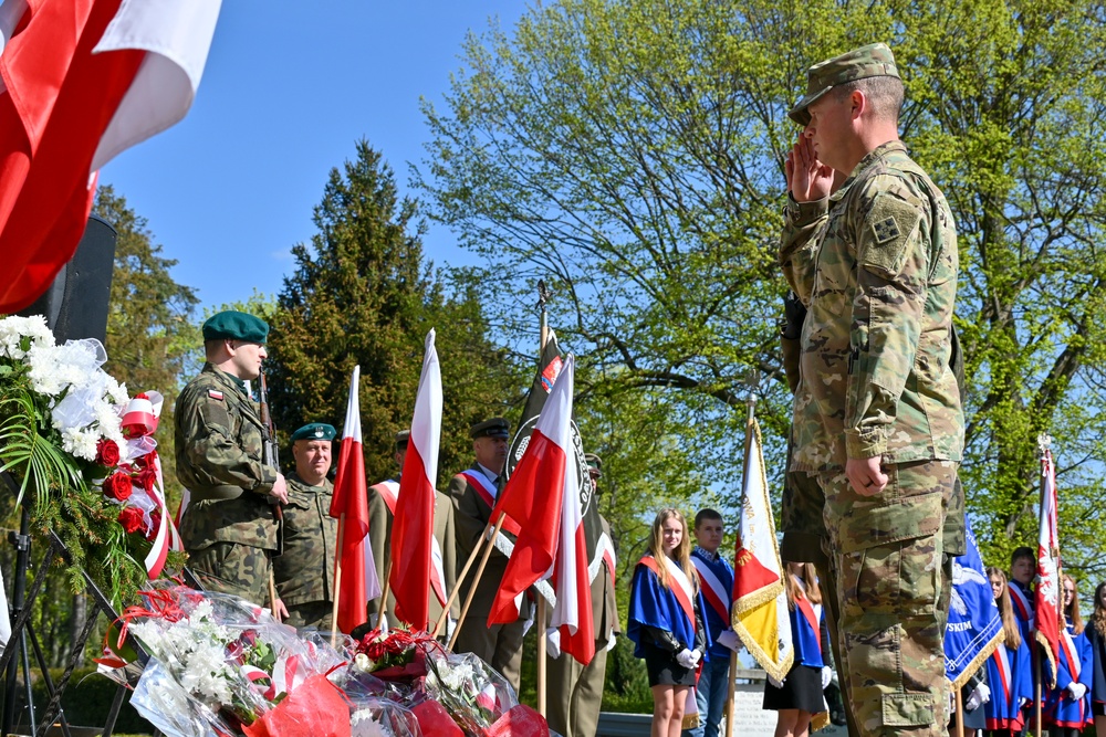 U.S. Forces Join Polish Allies for Victory Day Rememberance