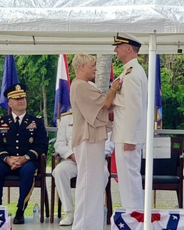 Change of Command: Triple Hatted Medical Commander at Guantanamo Bay